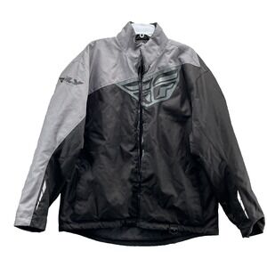 Fly Racing Snowmobile Motorcycle Jacket Mens 2X Aurora Snow Moto Biker 90s Sport